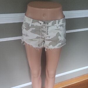 BILLABONG Camo Lace-Up Shorts